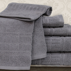 GO TO SPRING BLOOM ZERO TEIST TOWEL COLLECTION GRAY